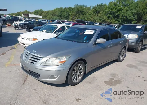 2009 Hyundai Genesis 3.8 z USA, uszkodzony, nr VIN KMHGC46E09U042847
